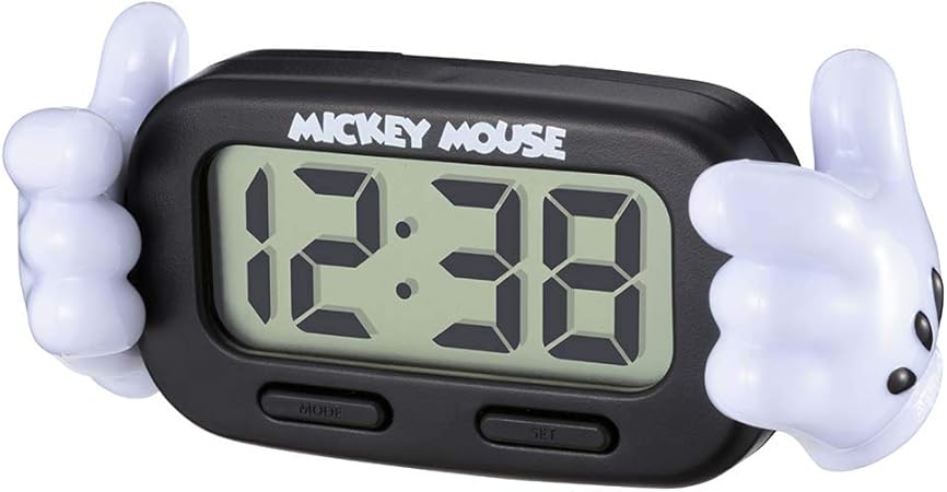 Amazon ナポレックス デジタル時計 ディズニー デジタルクロック ミッキー 配線不要 角度調整可 Napolex Wd 327 車 バイク 車 バイク