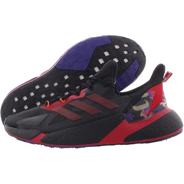 Amazon.com | adidas X9000L4 Mens Shoes Size 5.5, Color: Black/Red