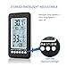 MIEO Round Panel Mount Thermometer and Hygrometer for Furniture/Cigar Box/Wine Cabinet HH654