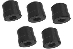 Crovlkeu 5Pcs Trombone Rubber End Covers with Non-Slip Bumpers, Secure Fit Protector Caps for Bell and Slide, Durable Brass I