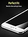 ESR Screen Protector for iPhone 8 Plus/7 Plus [3D Curved Edge Full Coverage Protection], Premium Tempered Glass Screen Protector for iPhone 8 Plus/7 Plus 5.5-inch, White
