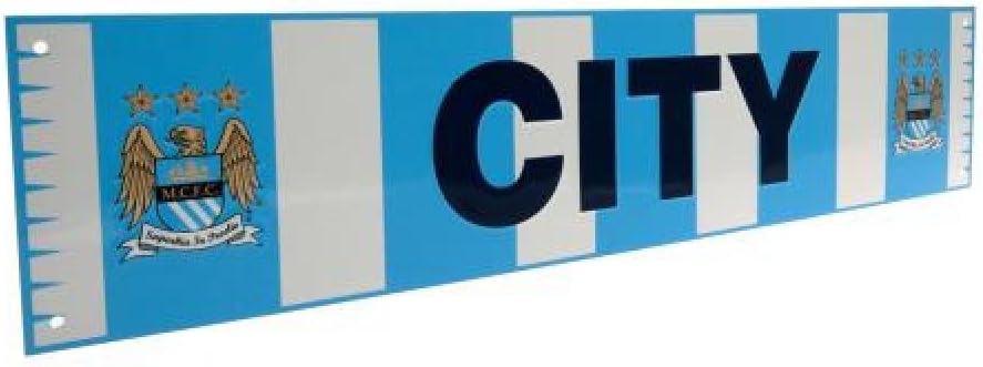 Car Accessories Official Manchester City Fc Bar Scarf Sign Novelty Football Gift Ideas