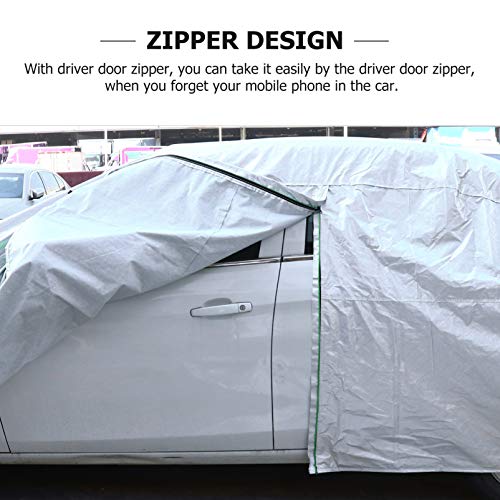 GARNECK Volledige Autobeschermingshoes Krasbestendige Autohoezen Autohoezen Voor Alle Weersomstandigheden Aluminiumfolie… - Afbeelding 8