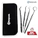 Stargoods Dental Instruments Hygiene Kit - Set of 4 Dentist Tools + Pouch