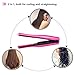 2 in 1 Cordless Curling Iron and Hair Straightener Rechargeable Ceramic Flat Iron with USB Charging