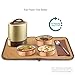 Vaya Tyffyn 33.5 oz, Gold, Vacuum Insulated Lunch Box with Bagmat - 3 Copper finished Stainless Steel Food Storage Containers- BPA Free, Eco-Friendly Bento Box (Color:Gold)