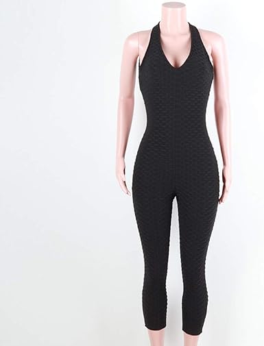 bodycon jumpsuit black