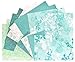 Black Ink DP-703 Decorative Paper Pack, Chinaberry - Aqua, 8.5-x-11-Inch