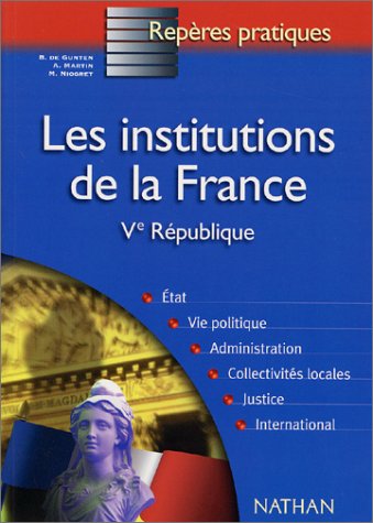 Les  institutions de la France