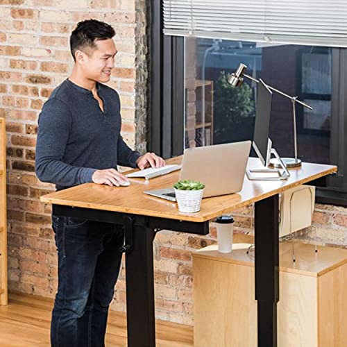 Stand Up Desk Store Crank Adjustable Height Rolling Standing Desk