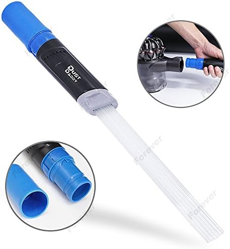 LaBold 2018 NEW DustPro Cleaner, Dust Daddy Vacuum Attachment Brush Cleaner Mini Tube for Dyson and More, Dirt Remover Pro As Seen on TV Support Dyson for Air Vents/Drawers/Car/Tools/Crafts/Jewelry