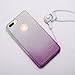 iPhone 7 Plus Case Case Hanlesi Fashion Glitter Shiny Gradient Bling Silicone Protective Cover for Apple Phone 7P Plus 5.5 inch for Girl Boy 2017 New with Lanyard Hole Purple