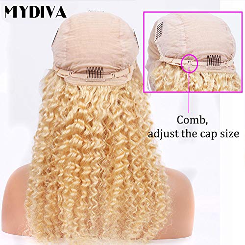MYDIVA-Middle-Part-613-Blonde-Deep-Wave-Wig-Brazilian-Hair-13x1-Lace-Front-Wigs-for-Black-Women-613-Honey-Blonde-Wigs-with-Baby-Hair-150-Density-28-inches-13x1-lace-front