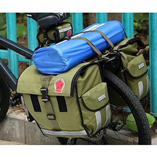 COTEetCI Bike Trunk Bag Rear Rack Waterproof Bicycle Pannier Seat Bag Cycling Pouch Carrier Bag - Thumbnail 6