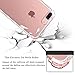 iPhone 7 Plus Case,Amuoc Crystal Clear Cover Case [Shock Absorption] with Transparent Hard Plastic Back Plate and Soft TPU Gel Bumper (Clear)