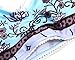 EVALESS Womens Tribal Pattern Boho Jewelry Bohemian Padded Chic Bikini swimwear Medium Light Blue