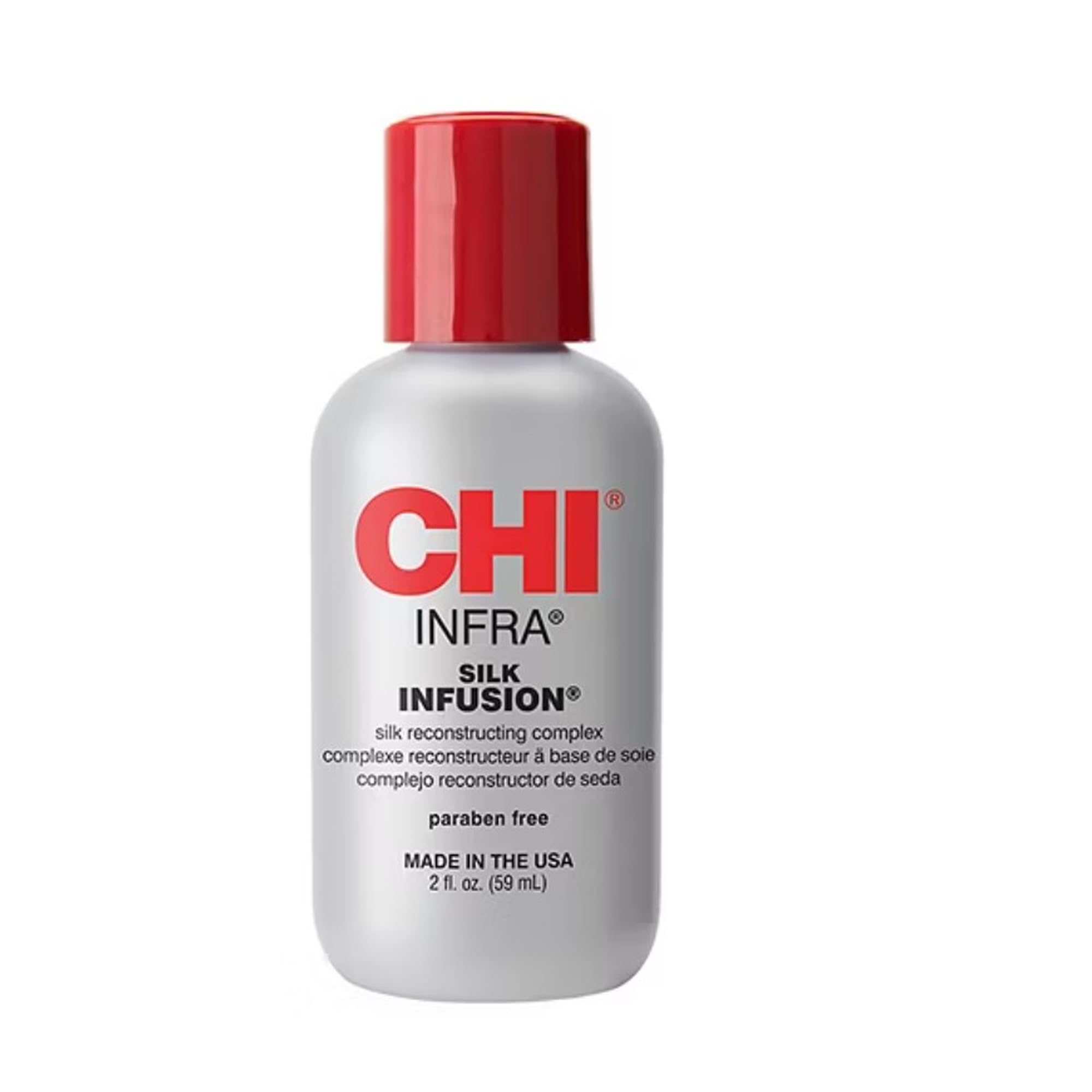 CHI Silk Infusion | Leave-in Serum for Repair Strenghtening Moisturizing Hair | All & Dry Hair | 59 ml