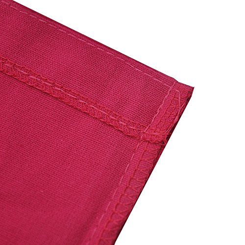 Augbunny 100% Cotton Canvas Shopping Tote Bag Grocery Bag 4-pack