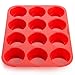 OvenArt Bakeware Silicone Muffin Cupcake Pan (12-Cup)