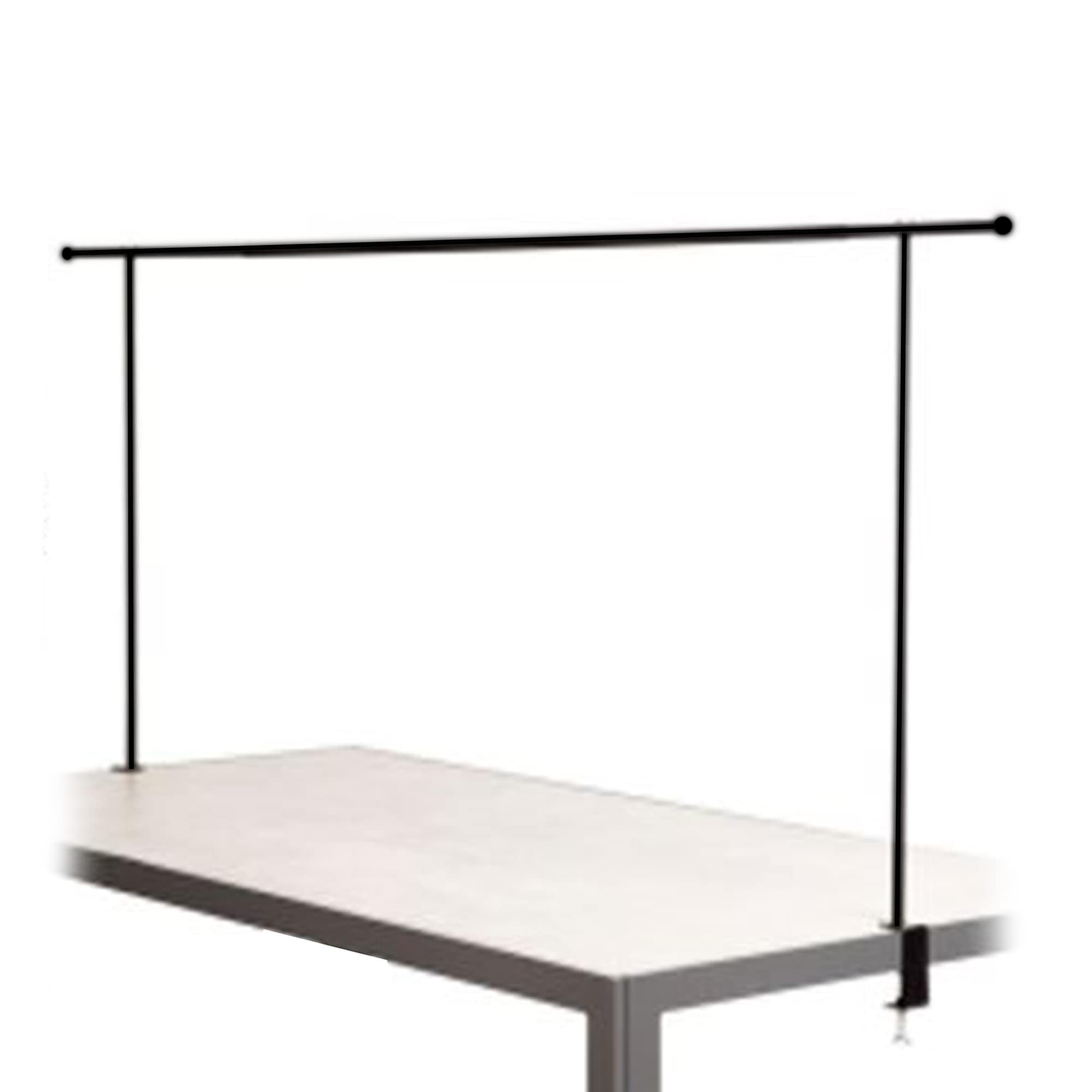 CZCPAPY Table Arch, Adjustable Table Arch Stand, Black Hanging Stand for Weddings, Birthday Parties and Christmas Parties