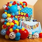 115pcs, 4 Sizes – Toy Story Balloon Arch Kit for