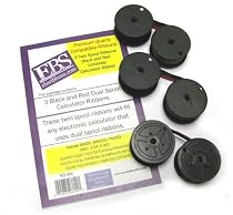 1 X UNIVERSAL Twin Spool Calculator Ribbon **Package of Three**