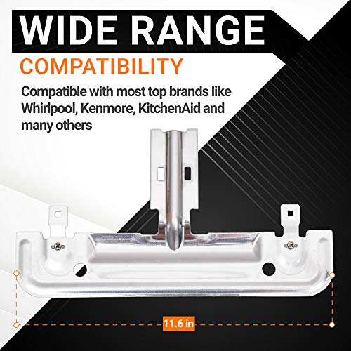 [UPGRADED] Ultra Durable W10712395 Dishwasher METAL Rack Adjuster Kit