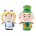 Hallmark itty bittys Disney Alice in Wonderland and Mad Hatter Stuffed Animals, Set of 2