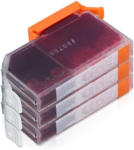 SOJIINK Canon PGI 72 Ink Cartridge Pixma Pro 10 Pixma Pro 10S Inkjet Printer Replacement Toner Compatible Red with Chip with Chip x [3 Pack] Combo Set Value