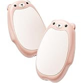 SWEETFULL Hand Warmers Rechargeable – Cute Bear, 2 Pack Magnetic Hot Hands, Reusable Electric Pocket Heater, Great Gift for Daughter, Kids, Wife, or Bestie, Portable for Outdoor & Camping