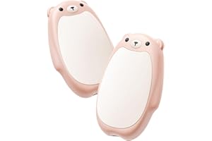 SWEETFULL Hand Warmers Rechargeable – Cute Bear, 2 Pack Magnetic Hot Hands, Reusable Electric Pocket Heater, Great Gift for Daughter, Kids, Wife, or Bestie, Portable for Outdoor & Camping