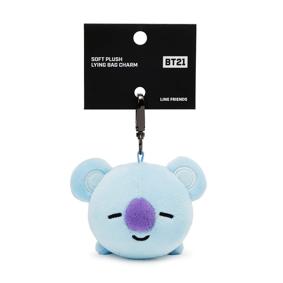 Bt21 Lying Character Soft Plush Stuffed Animal Keychain Key Ring