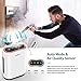 AZEUS True HEPA Air Purifier for Home, up to 1080 sq ft Large Room, UV light, Ionic Generator, Office or Commercial Space, Filter 99.97% Pollen, Smoke, Dust, Pet Dander, Air Quality Sensor…