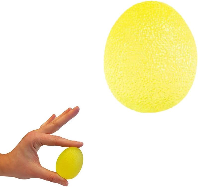 Eholder Hand Exercise Ball,Squeeze Stress Relief Exerciser or ADHD & Autism Therapy Gripper for Strengthening Fingers,Forearms,Wrists or Hands Egg Shaped Hand Grip Strengthener