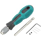 MOPFOL Bike Spoke Nipple Tool &ndash; Stainless Steel Hex Wrench &amp; Screwdriver Bit with Circlip for Bicycle Wheel Truing, Road/Mountain Bike Repair Kit