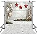 OUYIDA Christmas Theme 5X7FT Vinyl Seamless Pictorial Photography Background Computer-Printed Backdrop SD768C