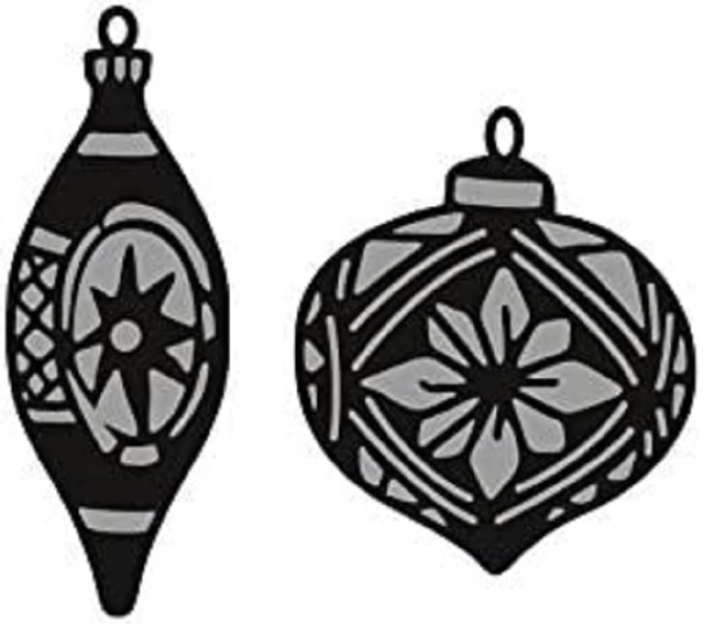 Marianne Design Craftables Tiny's Ornaments Baubles Die, Grey