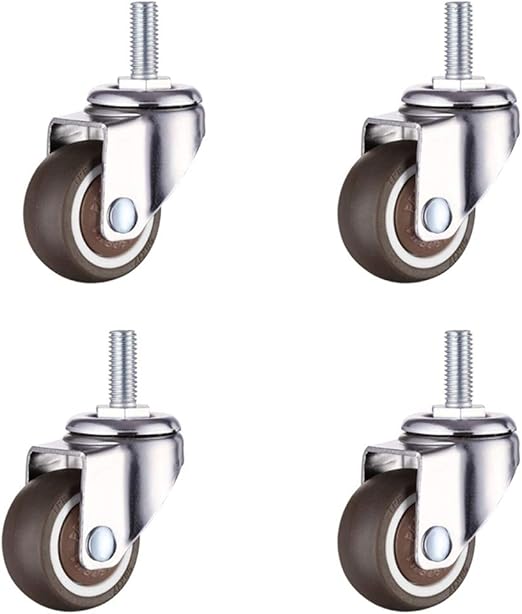 1 Inch Small Tiny Shopping Cart Wheel Replacement Swivel Caster