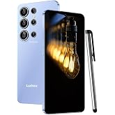 luckeu I26 Ultra 5G Unlocked Phones 256GB+8GB Android 15 Cell Phone Blue | 6.8" FHD+ Large Display Cell Phone 108MP Snapdragon 8 Gen 3 Octa-Core Smartphone Dual SIM Mobile Phone