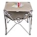 Timber Ridge Folding Table Utility Outdoor Camping Lightweight Desk with Carry Bag and Multi-Function Accessories, Brownthumb 2