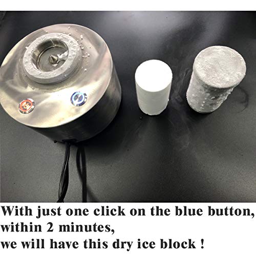 Dry Ice Maker Dry Ice Block Machine Solid CO2 Carbon Dioxide Fog