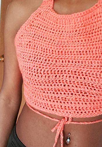 crochet crop top amazon