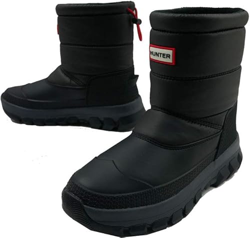 Amazon ハンター Wfs66wwu オリジナル インシュレーテッド スノーブーツ ショート 防水 レディース Blk Uk6 約25cm Hunter ハンター ブーツ ブーティ