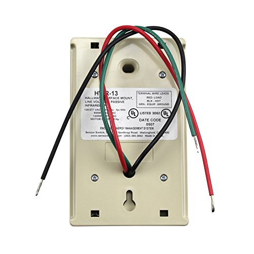 Sensor-Switch-Hwr-13-Ivory-Hallway-Occupancy-Sensor-Wall-Mount-Line-Voltage-Passive-Infrared-Pir-130-Ft
