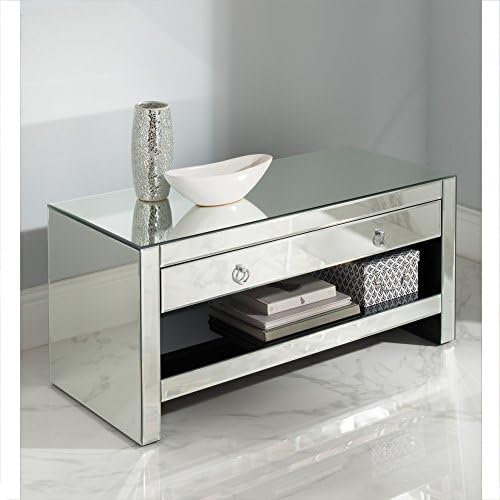 homesdirect365 Mirrored TV Cabinet
