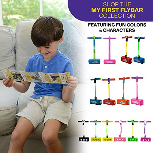 Flybar My First Foam Jump and Squeak Pogo Stick Safe Pogo Stick for