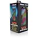 2BOOM Sound Pulse Wireless Portable Bluetooth Speaker with Colorful LED Party Lights Black