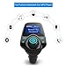 FOGEEK F-FM-1-50 FM Transmitter, Car Bluetooth FM Transmitter Car Kit, Wireless Radio Adapter Car MP3 Player with 2 USB Car Charger