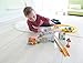 HABA Kullerbu at The Construction Site Play Track - 13 Piece Starter Set with 2 Vehicles and Fascinating Ball Drop - Ages 2 and Up