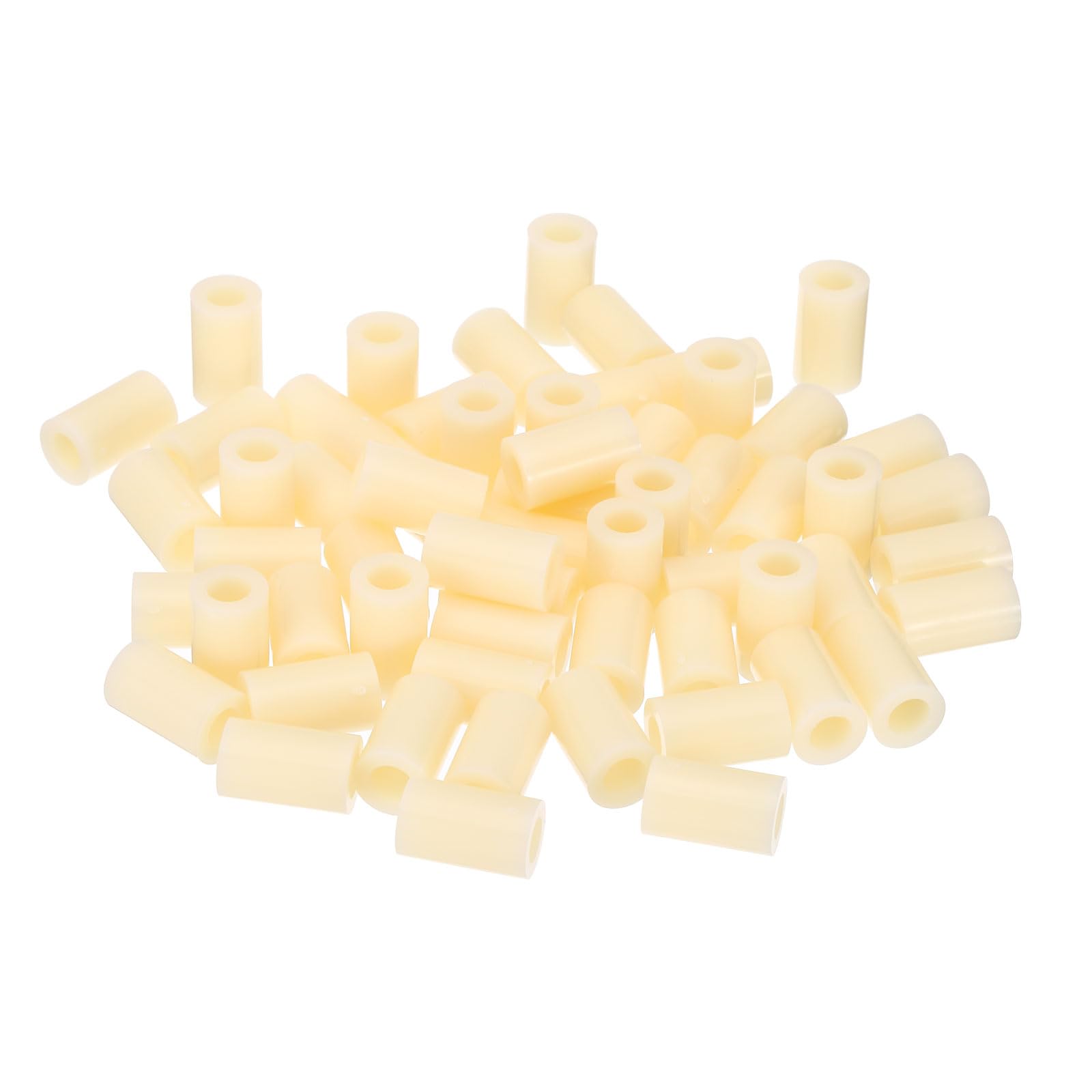 PATIKIL M6 Round Spacer Washer Set, 60 Pcs ABS Plastic Spacer Washer 6.2mm ID, 11mm OD, 16mm Length for M6 Screws — image 1